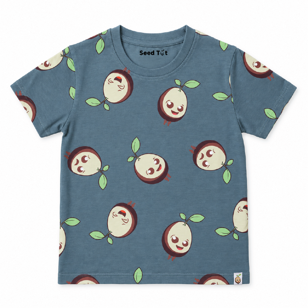 AOP Grey, Plain Mint and Stripes - Girls
