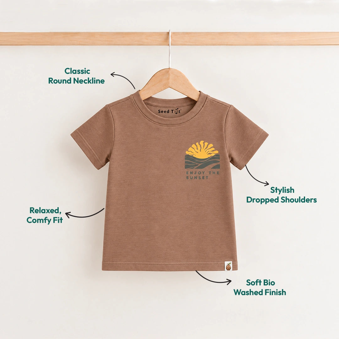 Dusk & Dawn Cotton Boys' T-Shirt