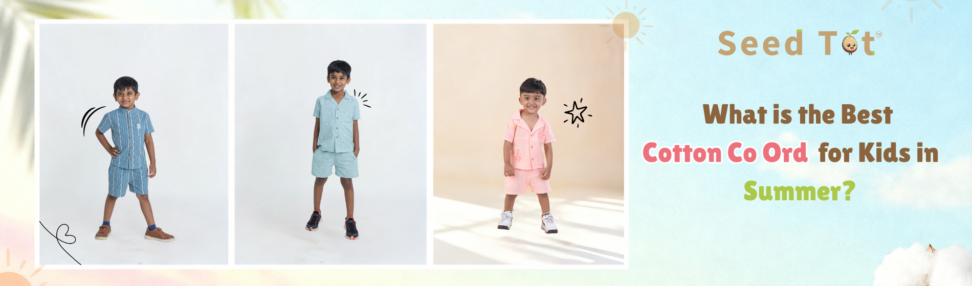 What is the Best Cotton Co Ord for Kids in Summer?