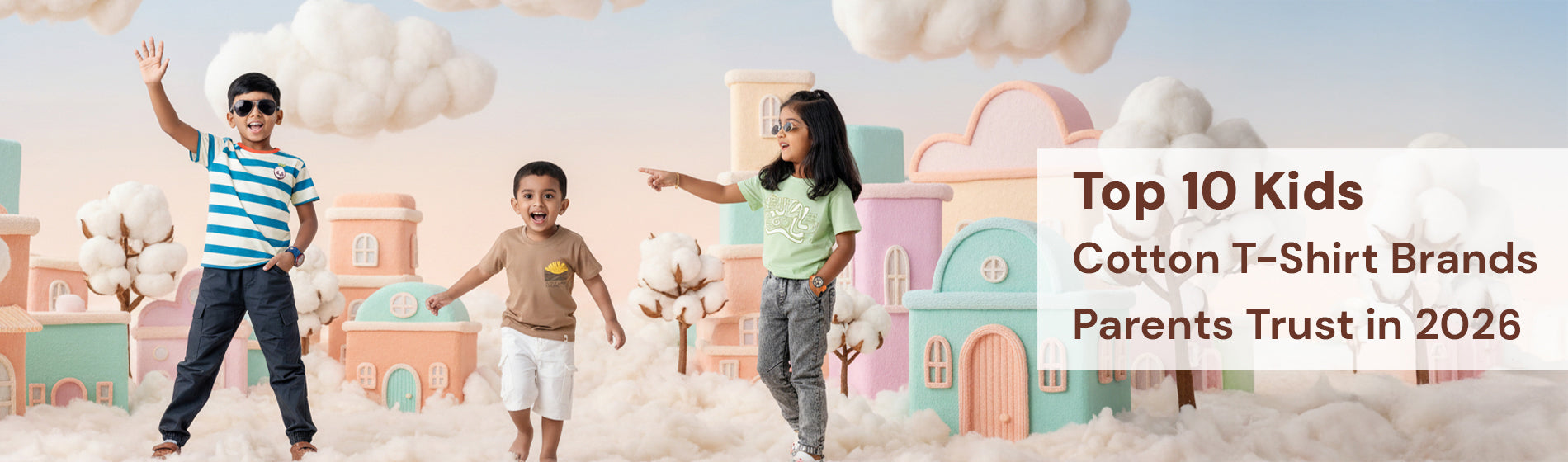 Top 10 Kids Cotton T-Shirt Brands Parents Trust in 2026