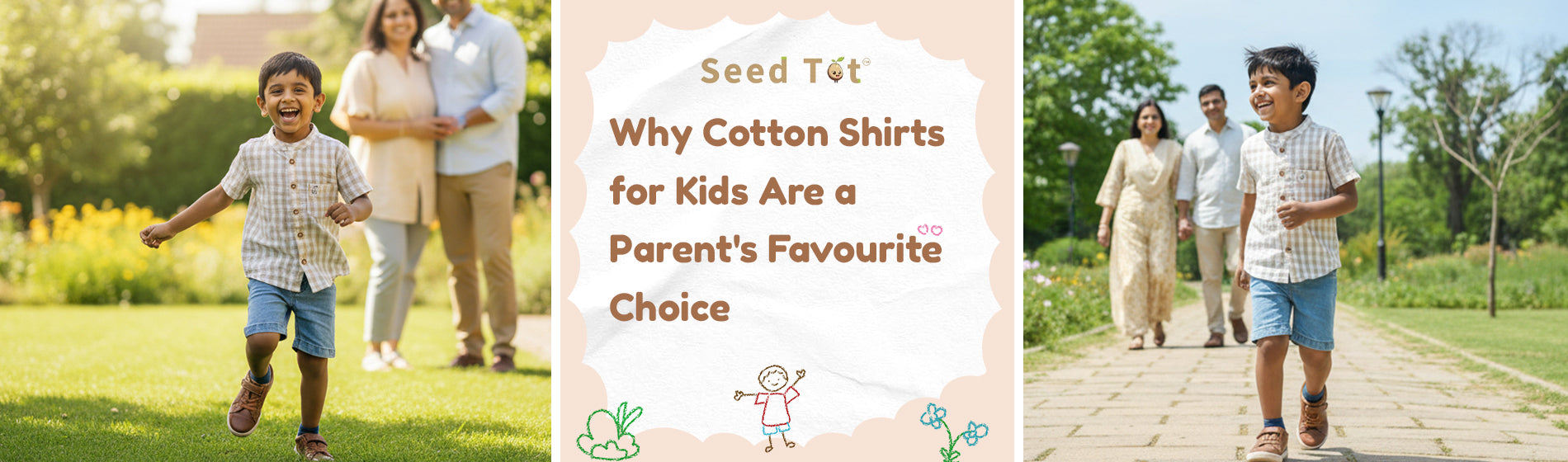 Why Cotton Shirts for Kids Are a Parent's Favourite Choice