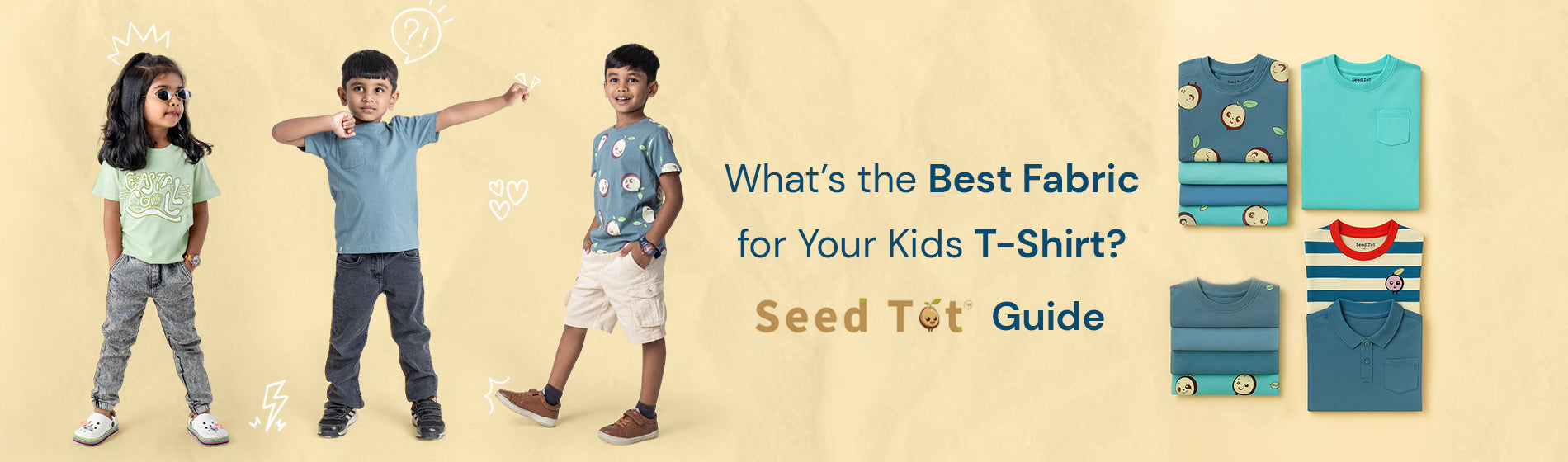 What’s the Best Fabric for Your Kids' T-Shirt? A SeedTot Guide