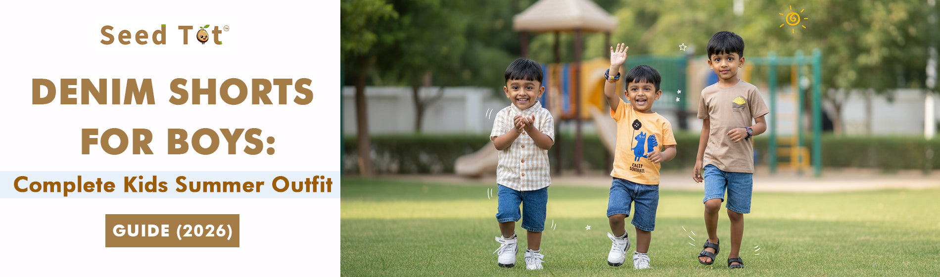 Denim Shorts for Boys: Complete Kids Summer Outfit Guide (2026)