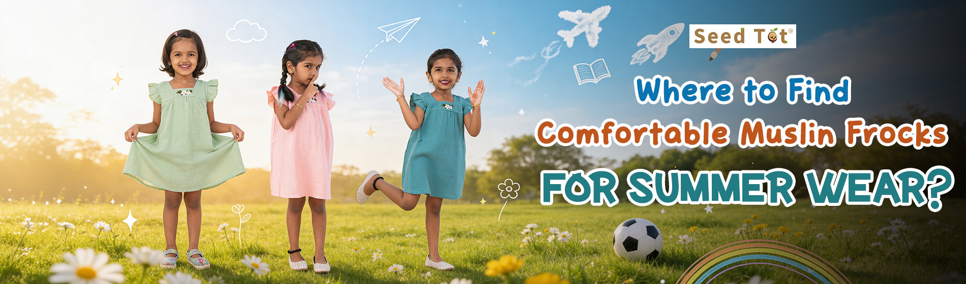 Where to Find Comfortable Muslin Frocks for Summer Wear