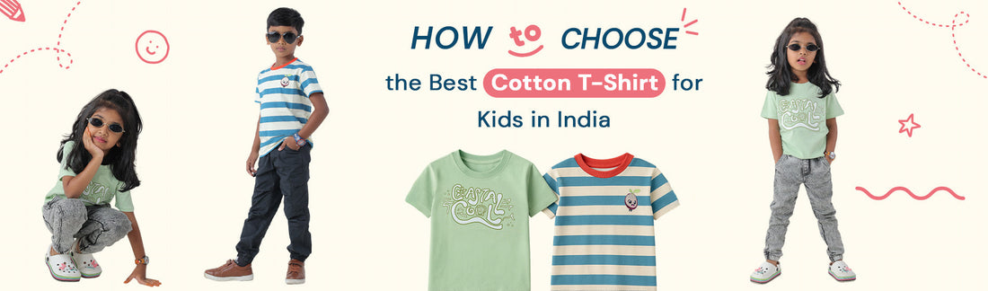 How to Choose the Best Cotton T-Shirt for Kids in India | SeedTot