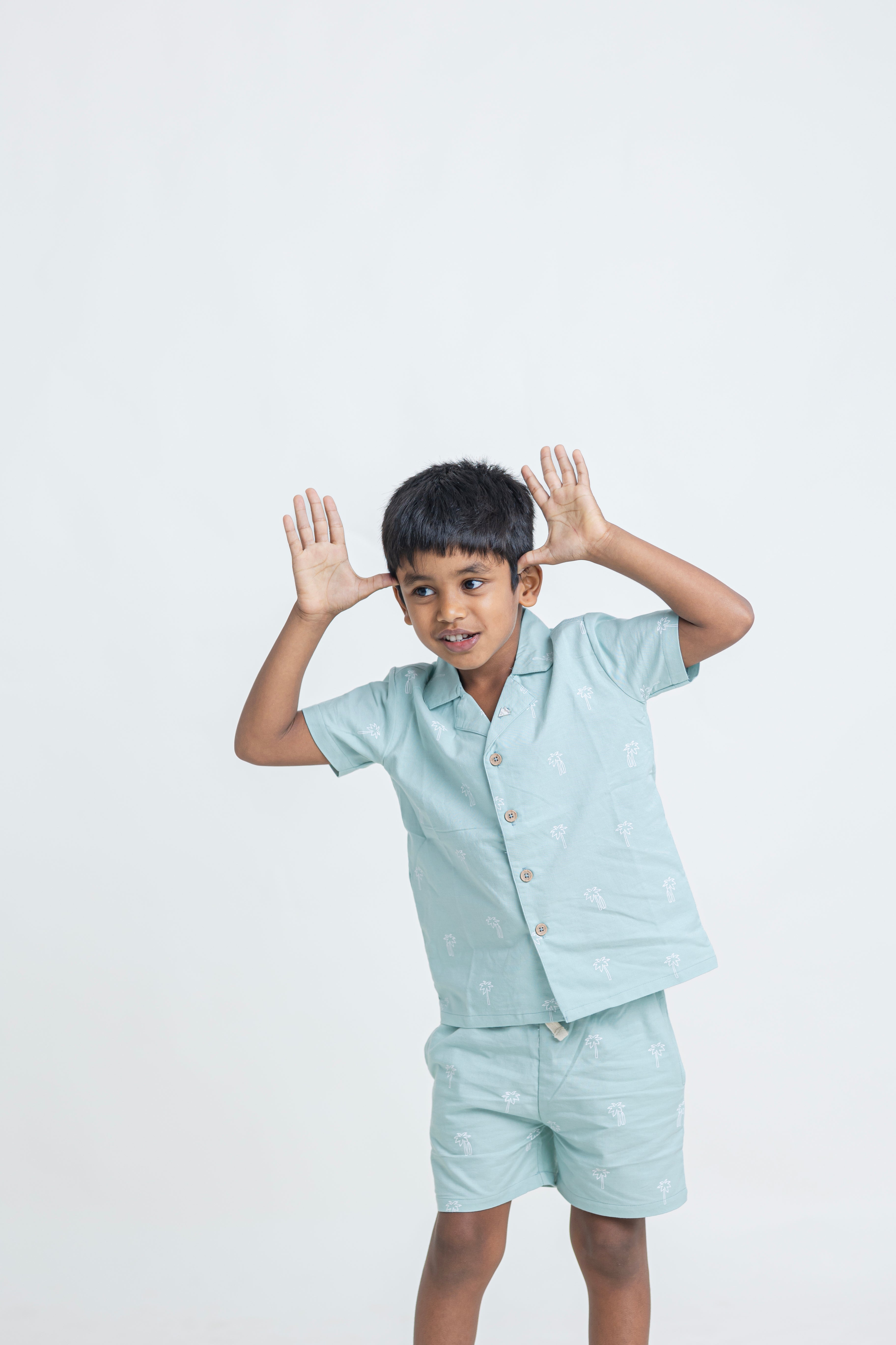 Palm Print Co-ord Set