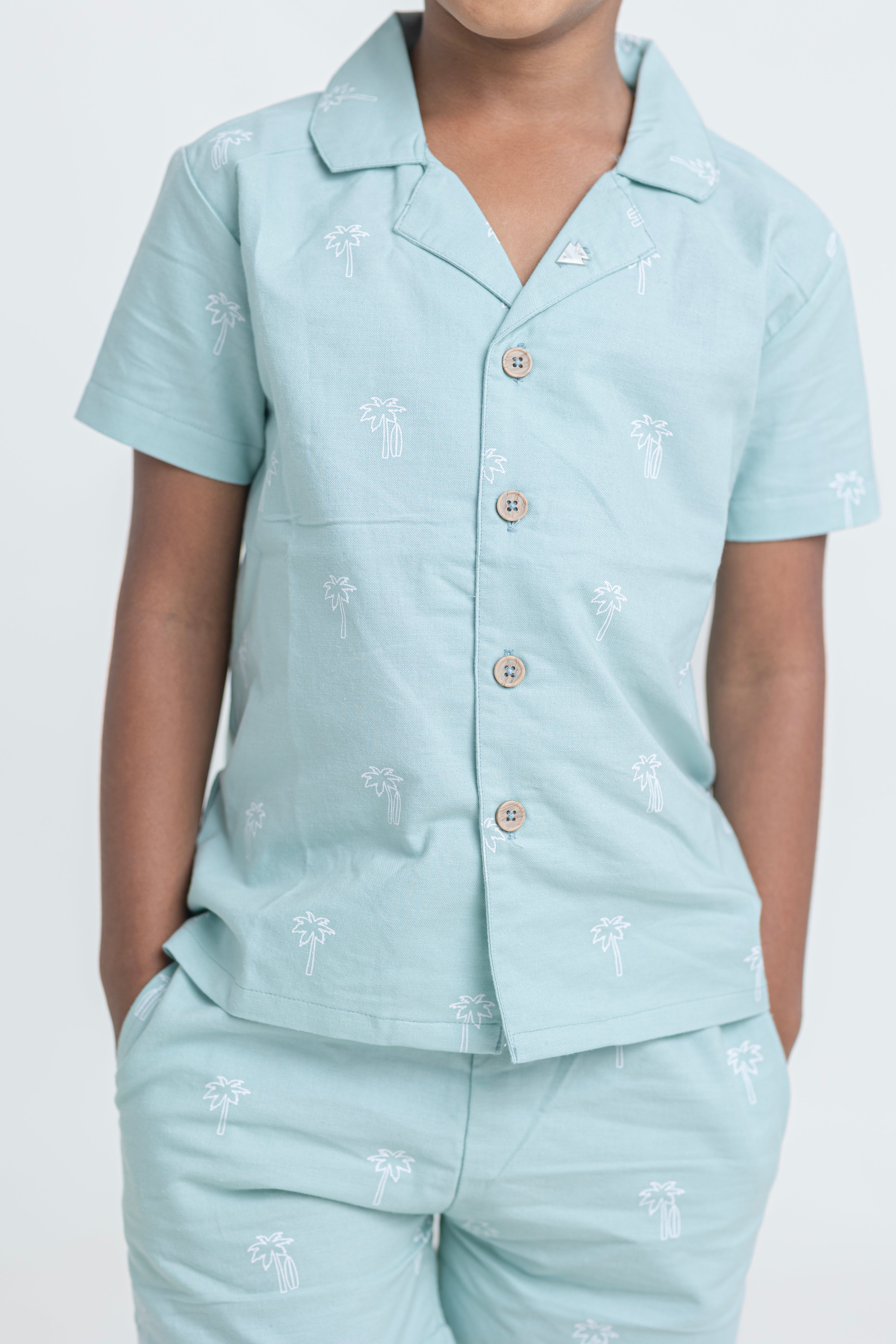 Palm Print Co-ord Set