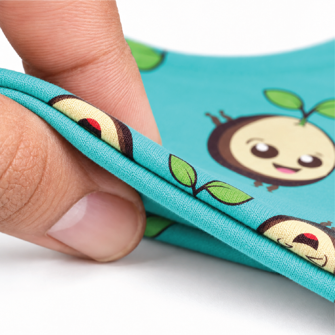 AOP mint, Stripes and denim - Girls