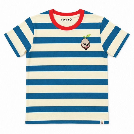 AOP mint, Stripes and denim - Girls