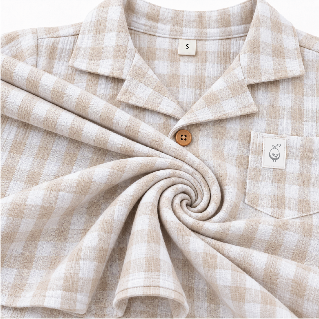 Seersucker beige