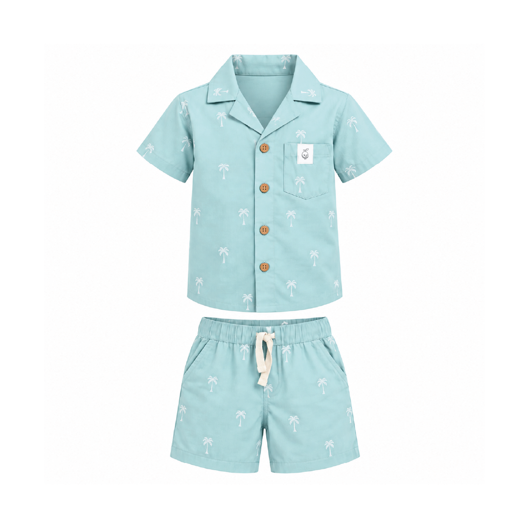 Palm Print Co-ord Set