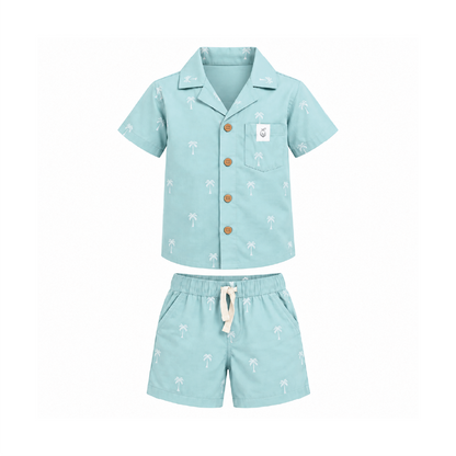 Palm Print Co-ord Set