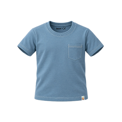 Pebble Pocket Cotton Boys' T-Shirt