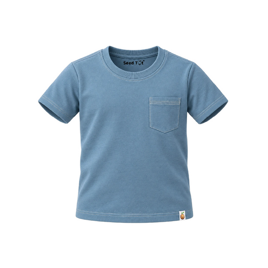 Pebble Pocket Cotton Boys' T-Shirt