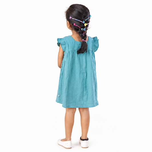 Teal Green Breeze Frock