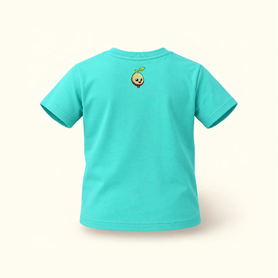 Aqua Pocket Cotton Boys' T-Shirt