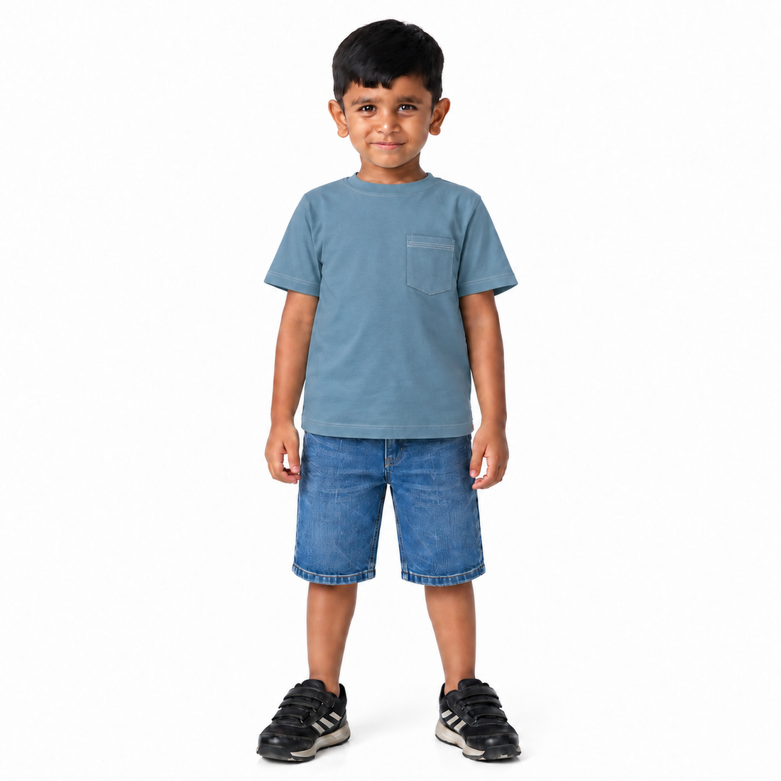 Pebble Pocket Cotton Boys' T-Shirt