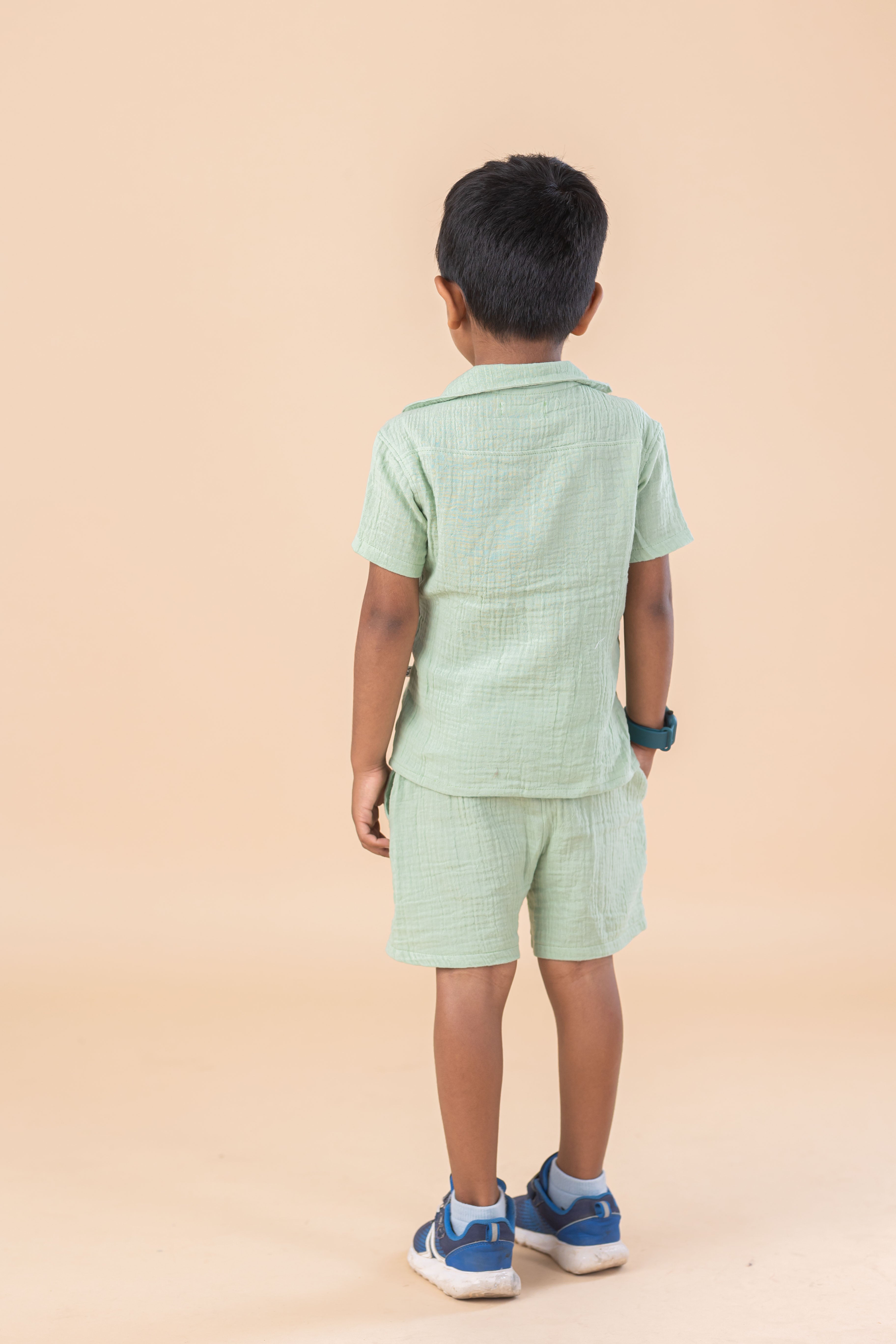 Sage breeze muslin Co-ord set